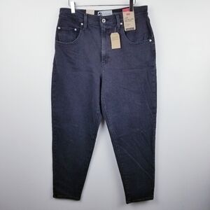 Levi's SilverTab A36990001 High-Waisted Mom Jeans Black NWT